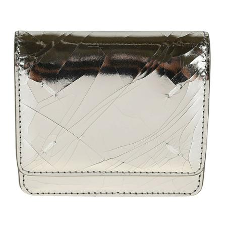 Maison Margiela Wallets & Cardholders Grå, Dame Punge og Kortholder, Størrelse: ONE Size