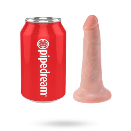 King Cock: Dildo 14.5 cm - Lys Hudfarve - Vuxen.dk: For hende