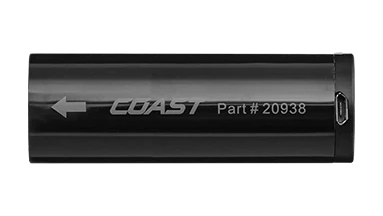 Coast Z550 Batteri, Belysning