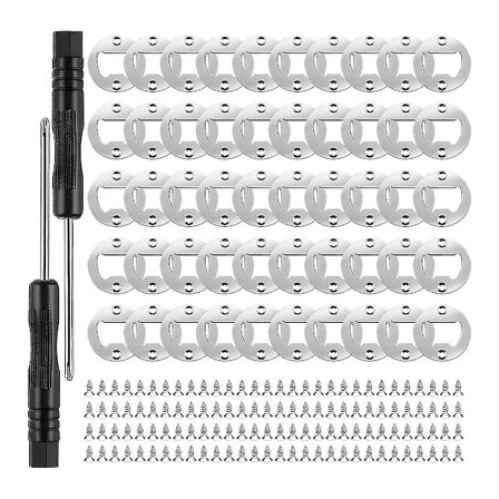 50 sarjaa pullonavaajan inserttejä DIY pullonavaajan tarvikkeita metalli pullonavaajan tarvikkeita olutpullon avaaja