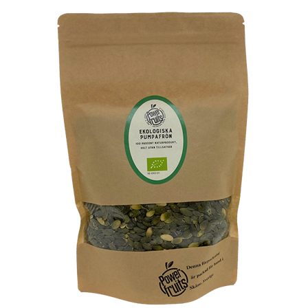 Powerfruits Ekologiska Pumpafrön 1 kg