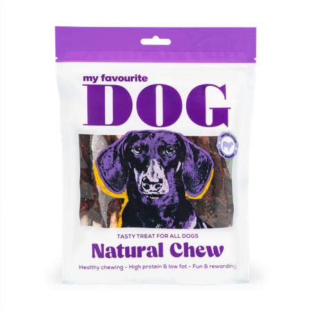 My favourite DOG - Twisted Rawhide Sticks - Lam 12 cm, 360 g, 30-pk - Hund - Hundegodbiter & tyggebein - Tyggeruller & tyggepinner - ZOO.no