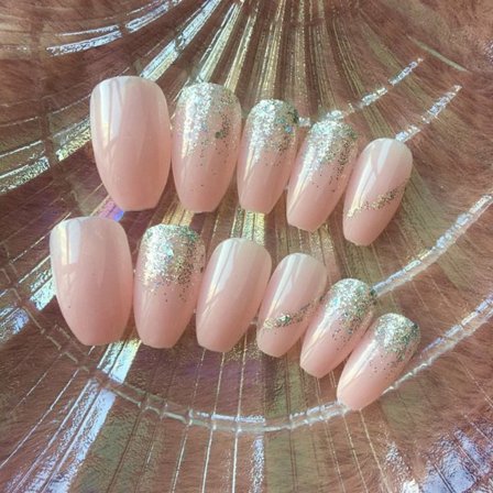 Falske negle mellemlængde 2 2