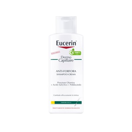 Eucerin DermoCapillaire Shampoo-Crema Anti-Forfora Secca 250ML - Shampoo Antiforfora