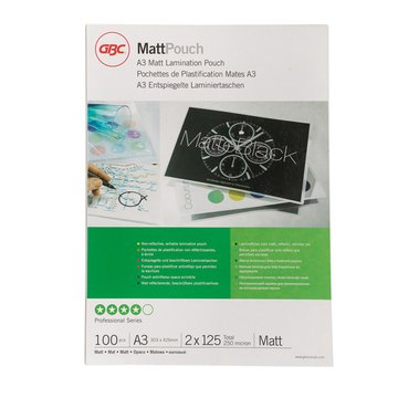 Lamineringslomme A3 125Mic