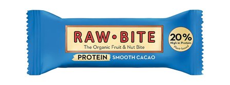 Rawbite Frugt- og nøddebar Glutenfri Ø Smooth Cacao 45 g, Helse & Madvarer, Snacks, Barer