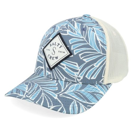 Salty Crew - Blå trucker Keps - Sealine Retro Fin Blue Trucker @ Hatstore