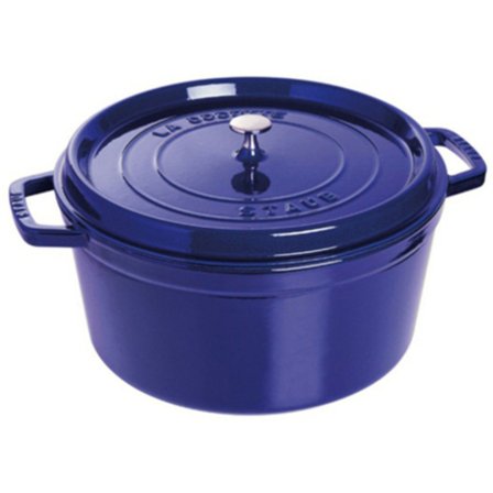 Staub Rund Gryde 30 cm 8,35 liter Blå | KitchenOne