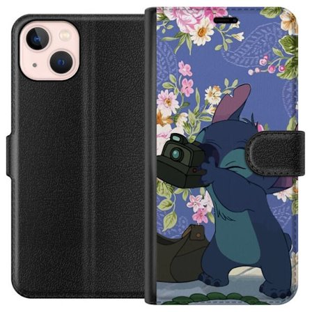 Kompatibelt Lommeboketui til Apple iPhone 13 mini Stitch med kamera