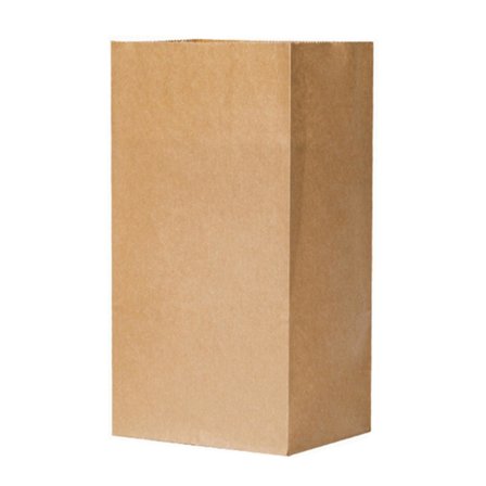 Naievear 10-pack Tjocka Vattentäta Kraftpapperspåsar Komposterbara Livsmedelskvalitet För Godis