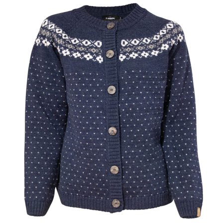 Ivanhoe Women's Sire Cardigan Women long-sleeved sweaters Blue 40