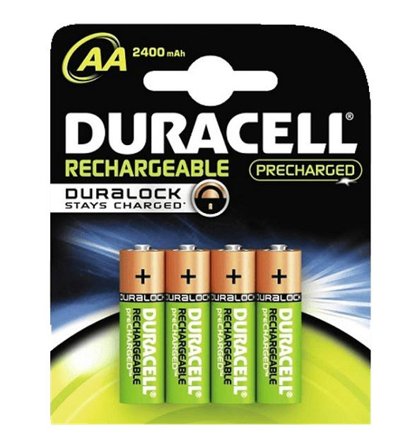 Duracell Recharge Ultra AA type Batterier til generelt brug (genopladelige) 2500mAh