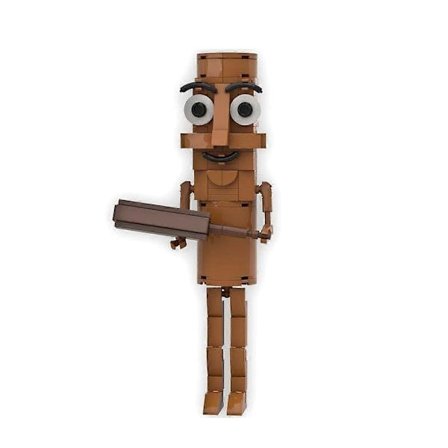 Brainrot AI Tung Tung Tung Sahur Byggklossar Tralalero Tralala Action Leksaksfigurer[YJD] B