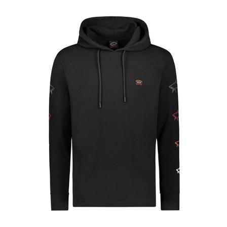 Paul & Shark Sweatshirts Hoodies Sort, Herre