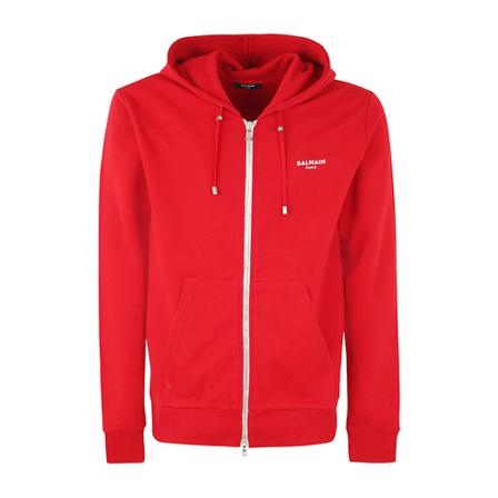 Balmain, Zip-throughs Rood, Heren, Maat:M