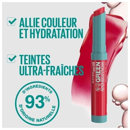 MAYBELLINE New York Green Edition Color and Hydration Lip Fondant - 007 Moonlight