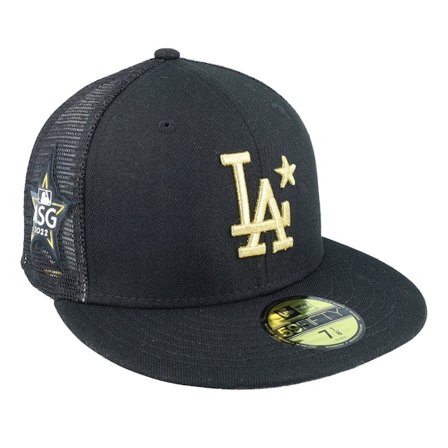 New Era - Los Angeles Dodgers MLB All Star Game 59FIFTY Black Mesh Fitted Fitted Black Cap - MLB @ Hatstore