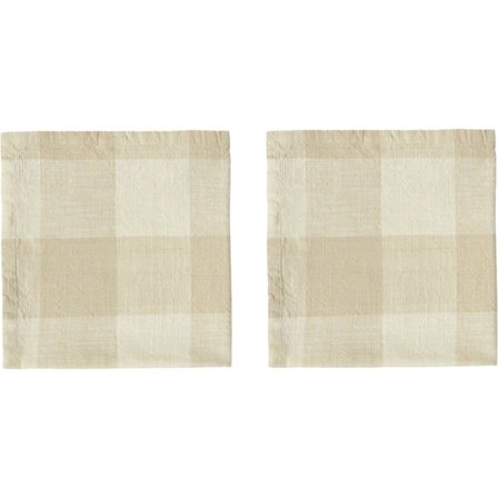 Oyoy living design Skak serviet 45 x 45 cm, clay, 2 stk. | KitchenOne