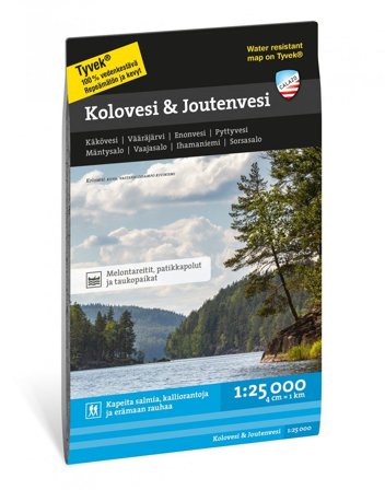 Calazo Koloveden kansallispuisto 1:25 000