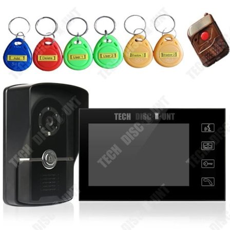 Videokamera - TD - HD 700 - IP55 vattentålig - Trådad - Låsupplåsningsfunktion