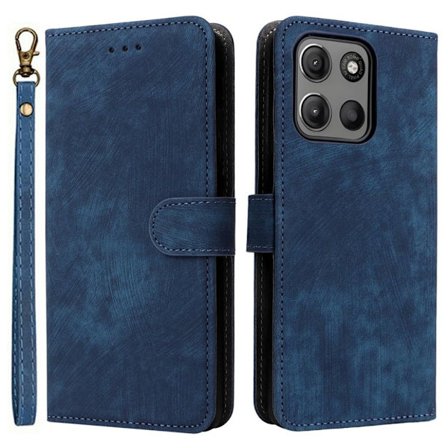 Motorola Moto G15 Power 4G / G15 4G Wallet Cover - Blue