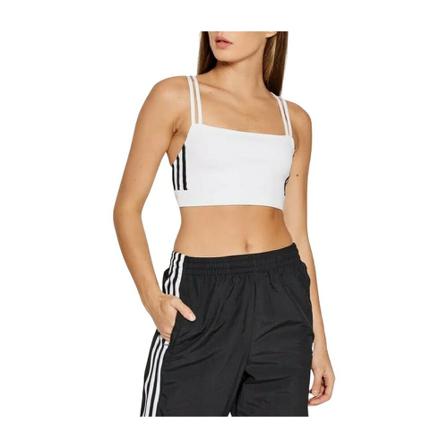 Adidas, top H37790 Wit, Dames, Maat:M