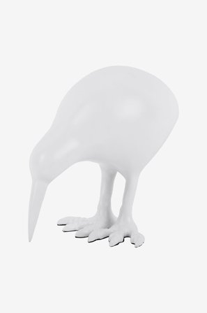 Present Time - Statue Kiwi Bird - Hvit - Pynteting - Fra Homeroom