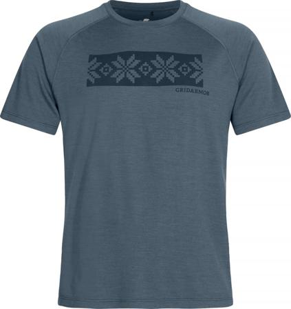 Gridarmor Odda Merino T-shirt Men's Men short-sleeved sweaters Black S