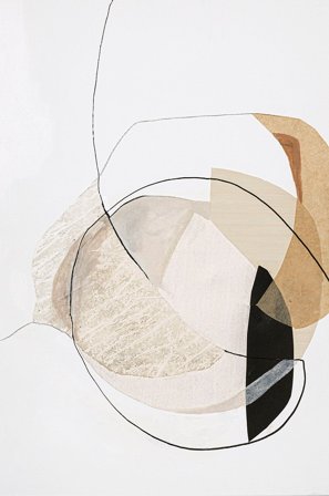 Malerifabrikken - Poster Graphical shapes 4 - Beige - Posters - Från Homeroom
