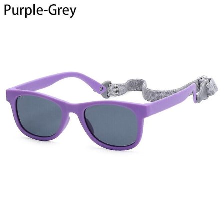 Fleksibel polariserte barnesolbriller med justerbar for 2-8 år gamle barn