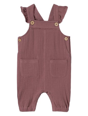 Nbfobina Loose Overall Lil Brown Lil'Atelier