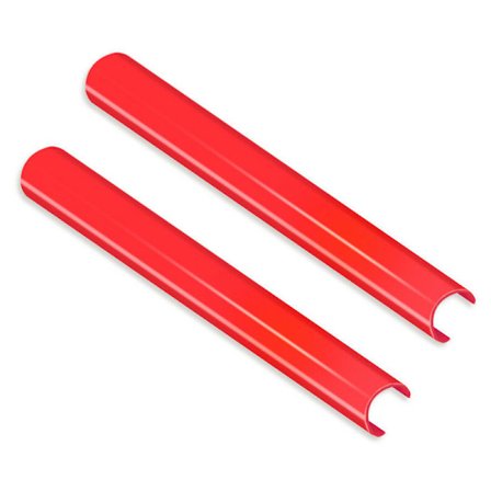 Rød bil stripe klistremerke deksel ramme for- F20 F22 F23 F30 F32 G20 grill trim striper dekorasjon styling