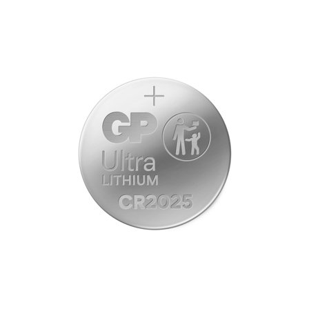 GP CR2025 Lithium knappcelle-batteri 4-pk 3V, Safety Seal
