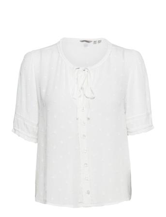 Vintage S/S Broderie Top White Superdry