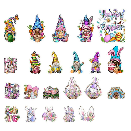 1 sæt Påske Køleskabsmagnet Køleskabsmagnet Whiteboard Bilmagnet Mærkat Dekorationer