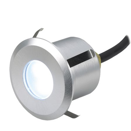 LightsOn Terra 5005 Terrasselys aluminium, 25 lm, 0,5 W, Belysning