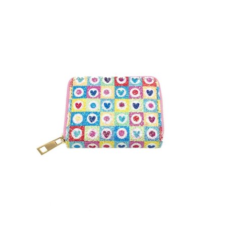 Glitterplånbok med dragkedja 1 1