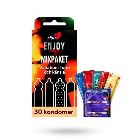 RFSU Enjoy – en mix av kondomer - Vuxen.se - Kondomer