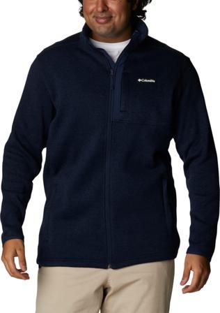 Columbia Montrail Men ́s Sweater Weather Full Zip Men long-sleeved sweaters Blue M