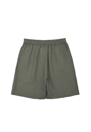 NORVIE Linneshorts DANTE Shorts Grön M