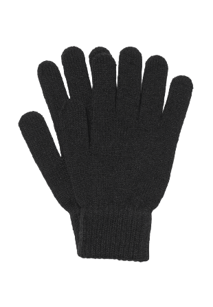Å WOMAN Stickade fingervantar JULIE Vantar & handskar Svart ONESIZE