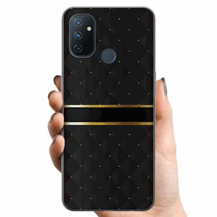 Oneplus Nord N100 Tpu Mobilskal Golden Stripes