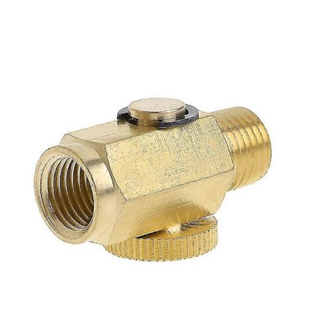 1/4'' Npt Messing Trykluft Trykventil Inline Regulator Solidt Værktøj