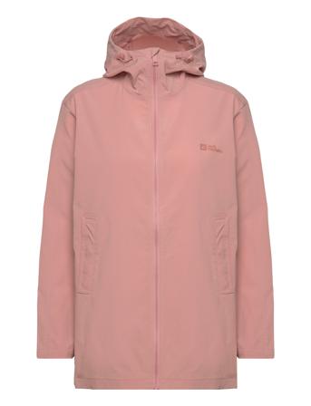 Desert Wind Jkt W Sport Jackets Windbreakers Pink Jack Wolfskin