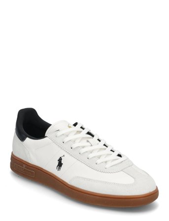 Polo Ralph Lauren Leather/Suede-Bedford Pp-Sk-Ltl - White - 46
