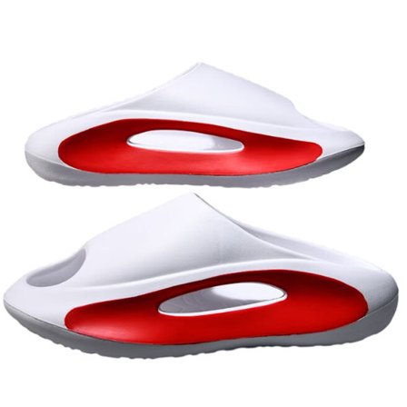 Hernesko for menn, avslappet yttertøy, tykk såle, kule tøfler