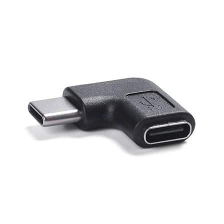 USB C 90 Graders Vinkeladapter Type C Han til Hun Kobling 10Gbps 5A