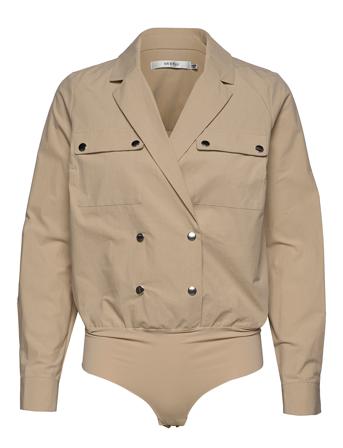 Adalinegz Shirt Body Ms20 Beige Gestuz