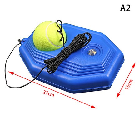 Heavy Duty Tennis Training Aids Base Med Elastisk Rope Ball Spa