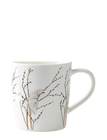 Design House Stockholm Little Willow Mug With Handle - White - 40 CL x 1